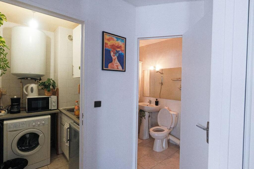 Apartament Le Pinky Bird - Paris 19 Zewnętrze zdjęcie