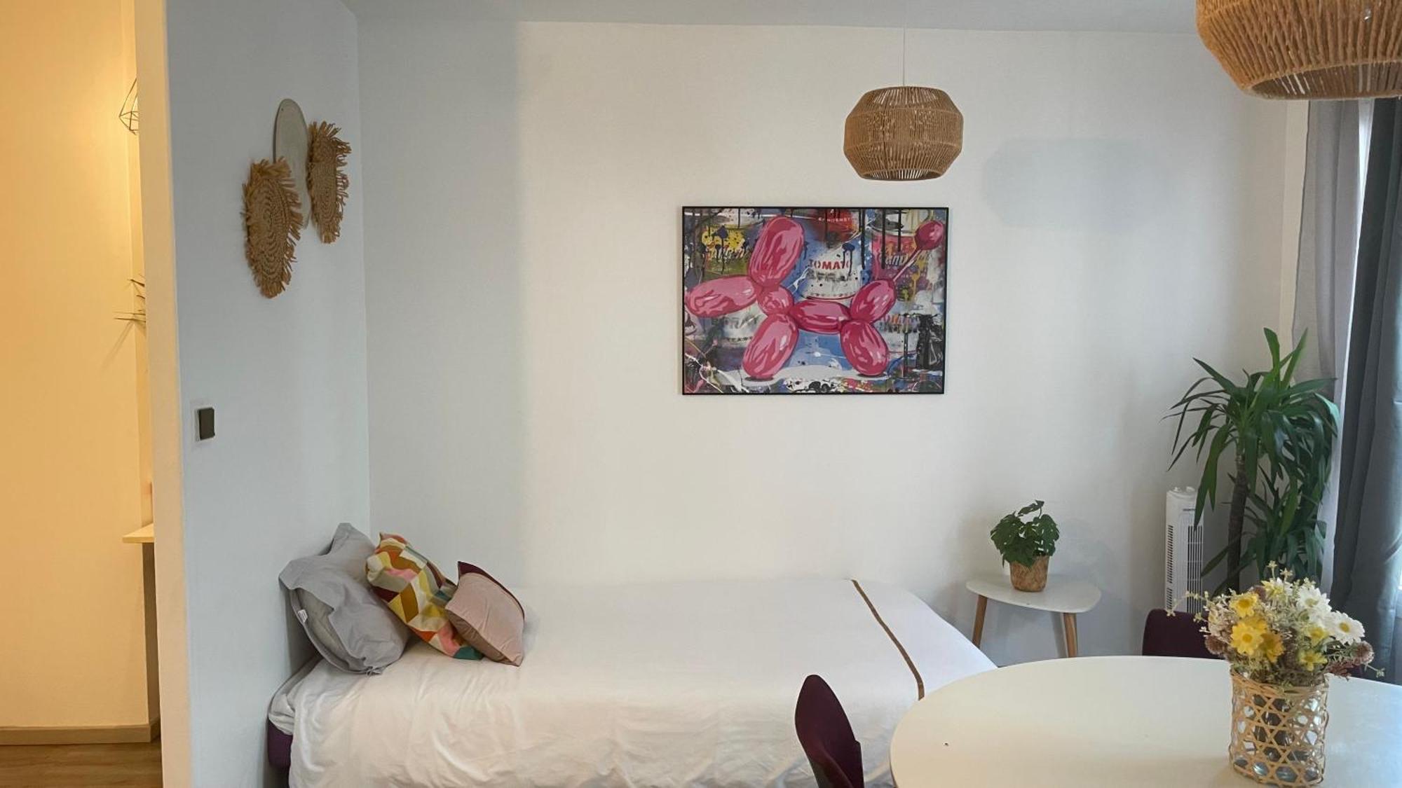 Apartament Le Pinky Bird - Paris 19 Zewnętrze zdjęcie